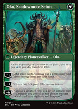 Oko, Lorwyn Liege // Oko, Shadowmoor Scion (61) - Lorwyn Eclipsed (ECL)