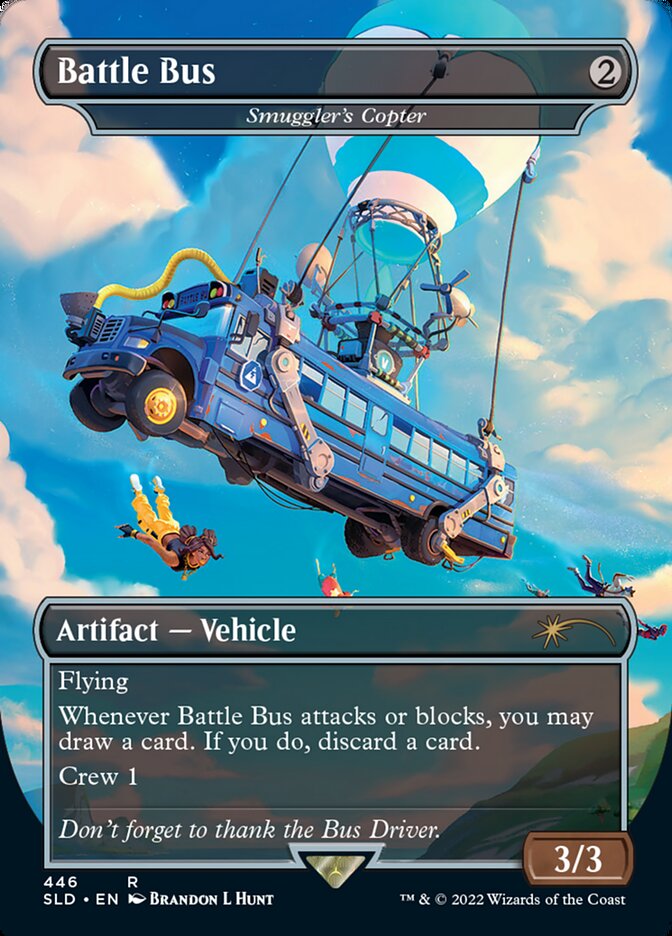 Battle Bus - Smuggler's Copter (446) - Secret Lair Drop (SLD)
