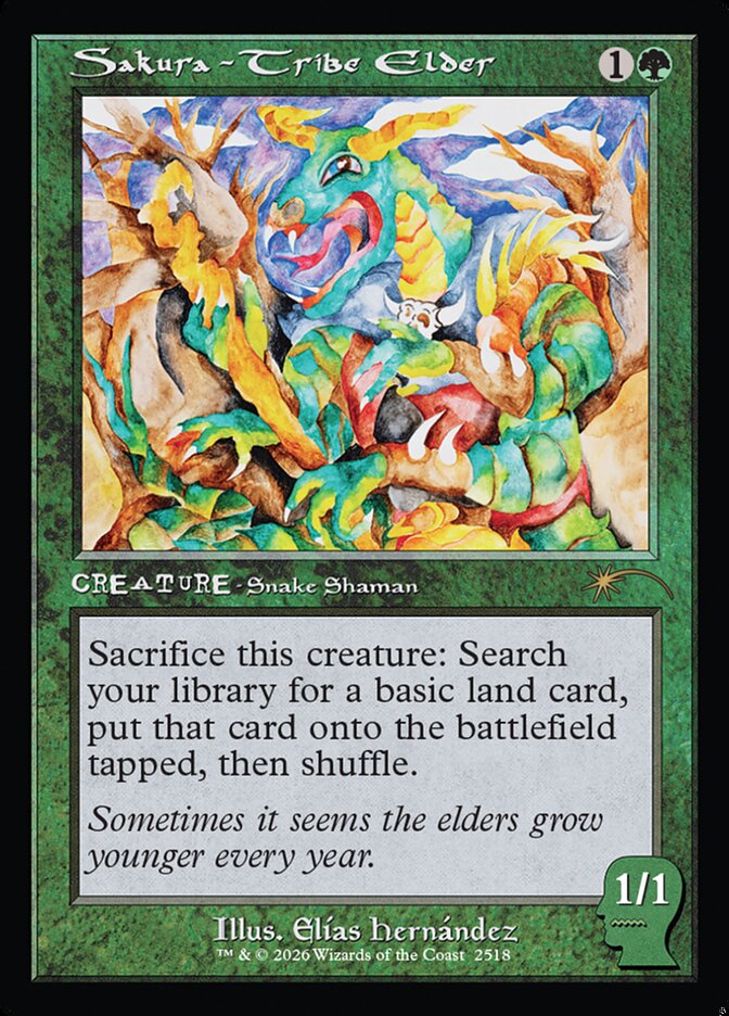 Sakura-Tribe Elder (2518) - Secret Lair Drop (SLD)