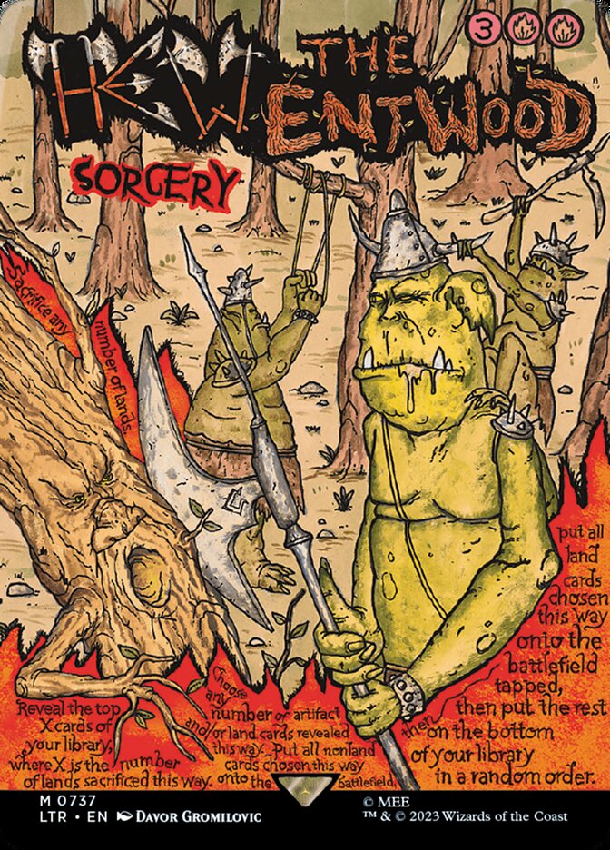 Hew the Entwood (737) - The Lord of the Rings: Tales of Middle-earth (LTR)