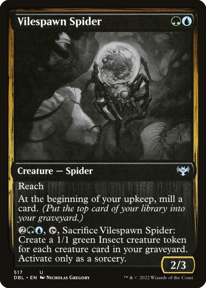 Vilespawn Spider - Innistrad: Double Feature (DBL)