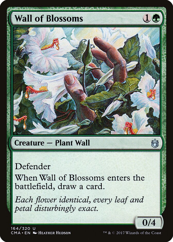 Wall of Blossoms (164) - Commander Anthology (CMA)