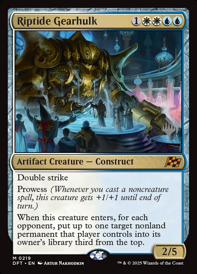 Riptide Gearhulk (219p) - Aetherdrift Promos (PDFT)