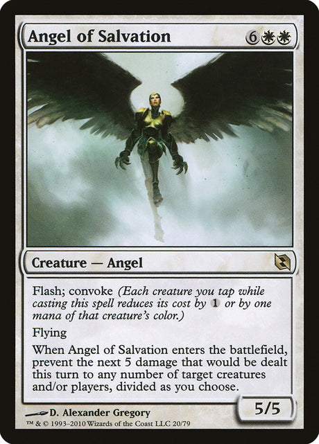 Angel of Salvation (20) - Duel Decks: Elspeth vs. Tezzeret (DDF)