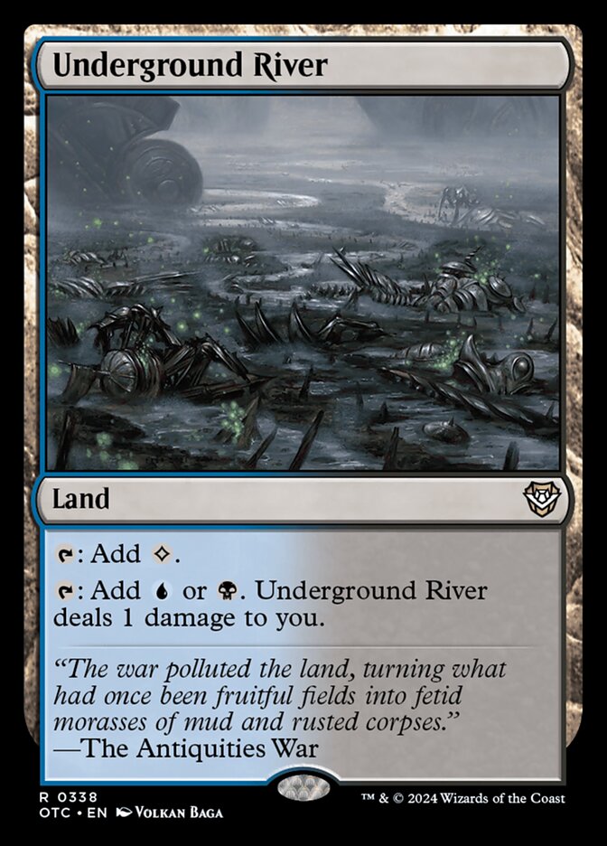 Underground River (338) - Outlaws of Thunder Junction Commander (OTC)