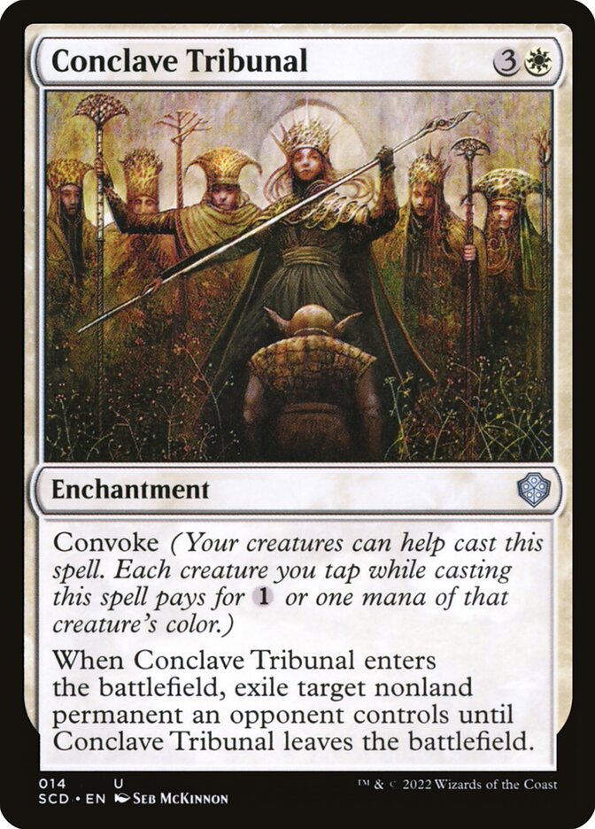 Conclave Tribunal (14) - Starter Commander Decks (SCD)
