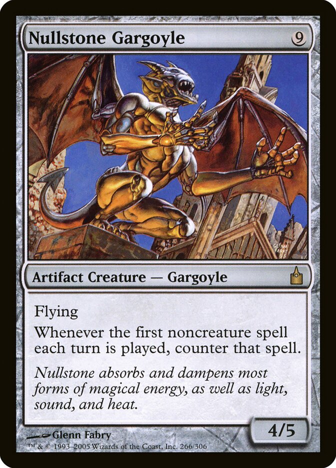 Nullstone Gargoyle (266) - Ravnica: City of Guilds (RAV)