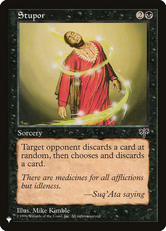 Stupor (MIR-147) - The List (PLST)