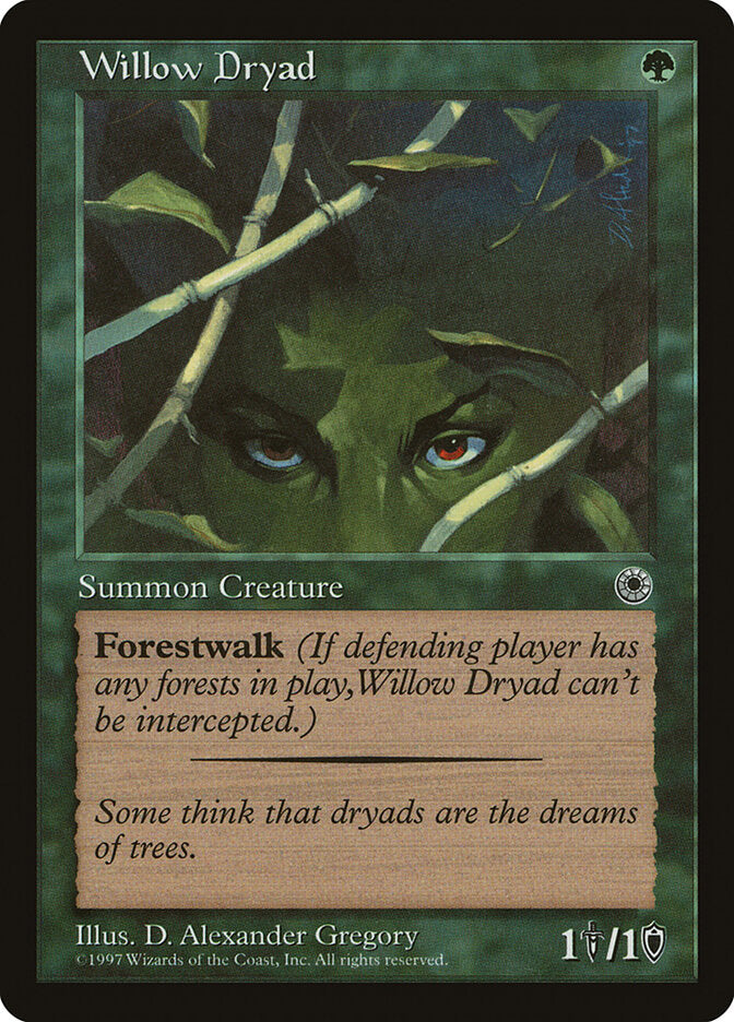 Willow Dryad (193) - Portal (POR)