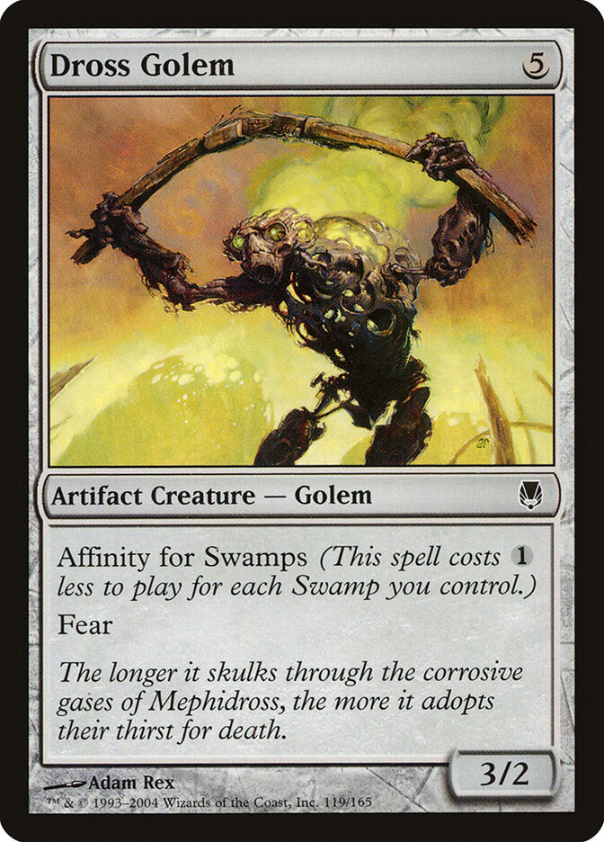 Dross Golem (119) - Darksteel (DST)