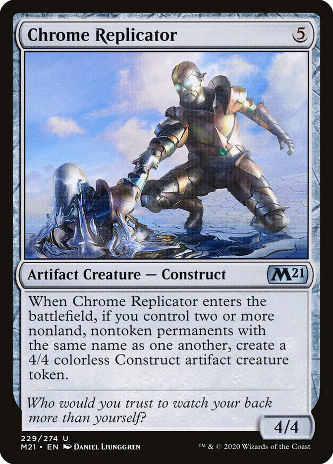 Chrome Replicator (229) - Core Set 2021 (M21)