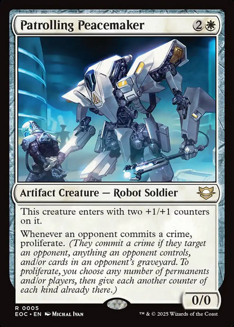 Patrolling Peacemaker (5) - Edge of Eternities Commander (EOC)