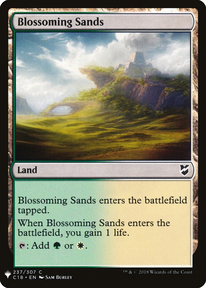 Blossoming Sands (C18-237) - The List (PLST)