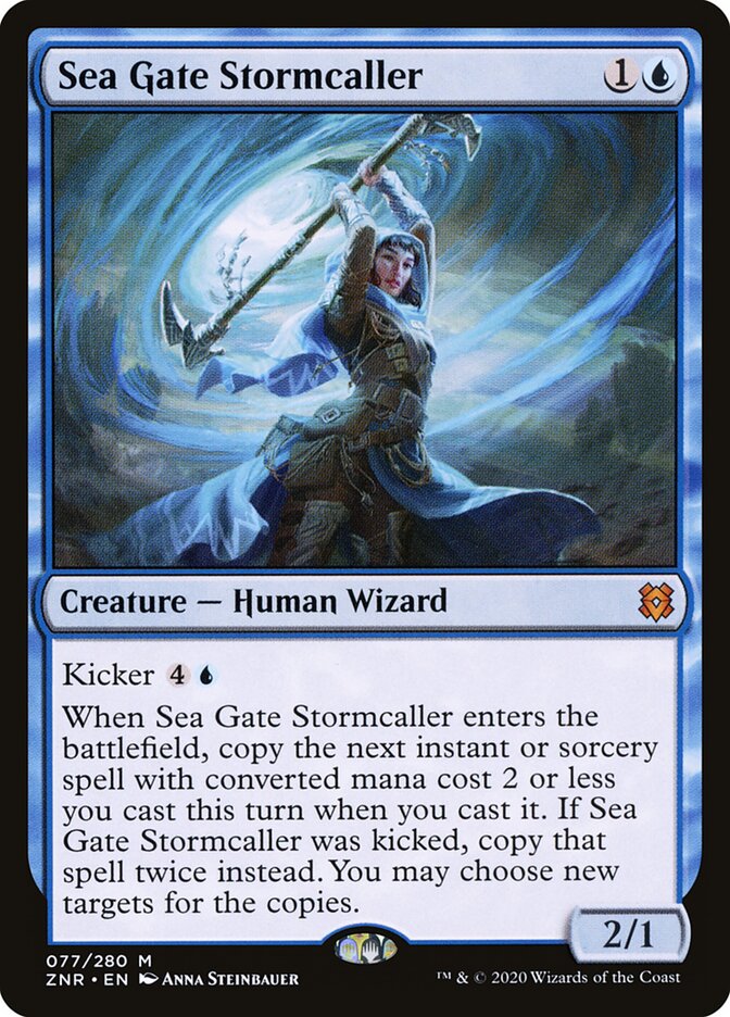 Sea Gate Stormcaller (77) - Zendikar Rising (ZNR)