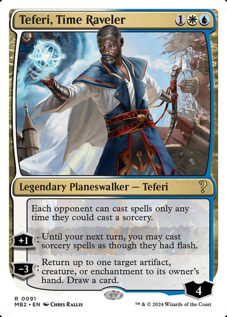 Teferi, Time Raveler (91) - Mystery Booster 2 (MB2)