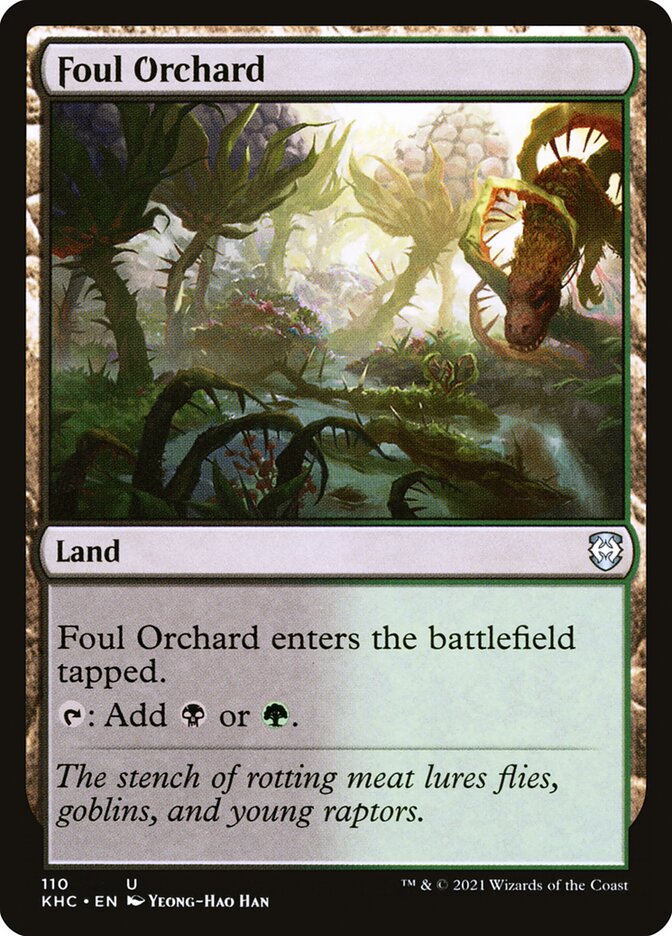 Foul Orchard (110) - Kaldheim Commander (KHC)
