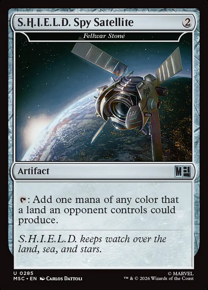 S.H.I.E.L.D. Spy Satellite - Fellwar Stone (285) - Marvel Super Heroes Commander (MSC)