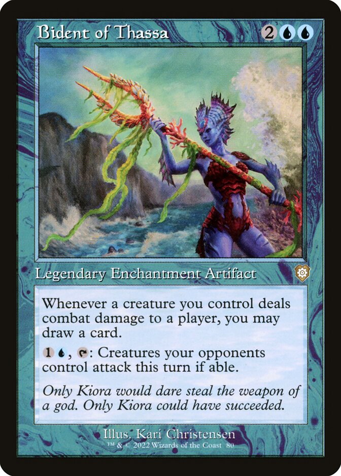 Bident of Thassa (80) - The Brothers' War Commander (BRC)