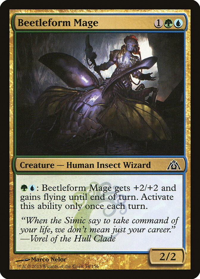 Beetleform Mage (54) - Dragon's Maze (DGM)