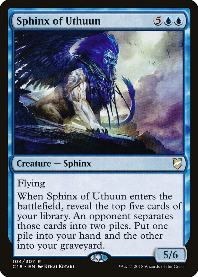 Sphinx of Uthuun (104) - Commander 2018 (C18)