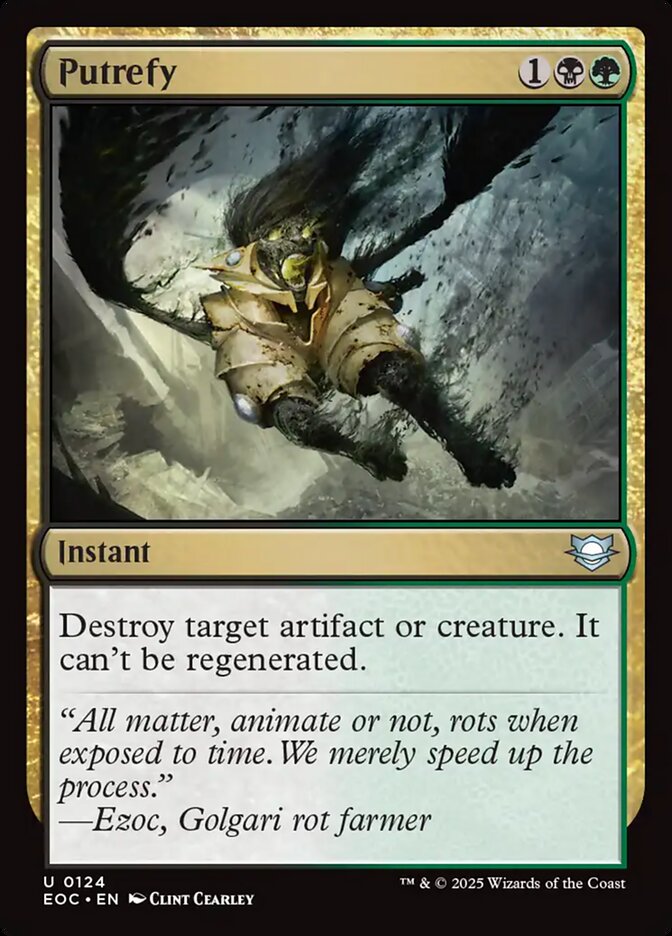 Putrefy (124) - Edge of Eternities Commander (EOC)