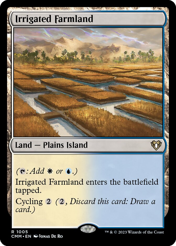 Irrigated Farmland (1005) - Commander Masters (CMM)