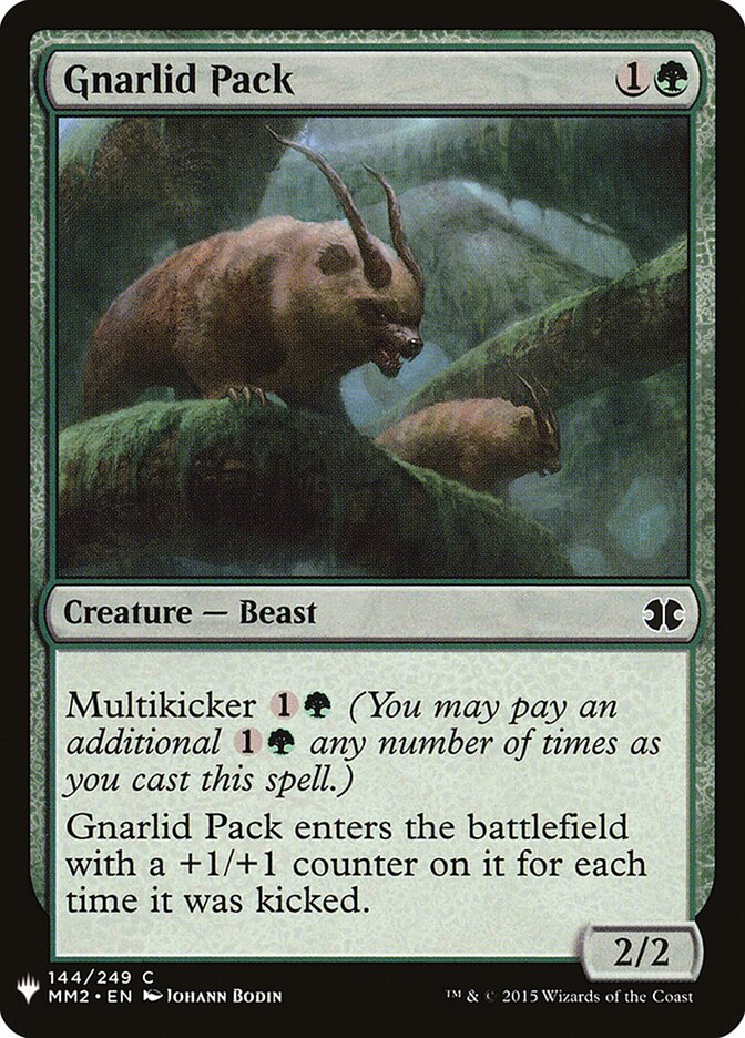 Gnarlid Pack (MM2-144) - The List (PLST)