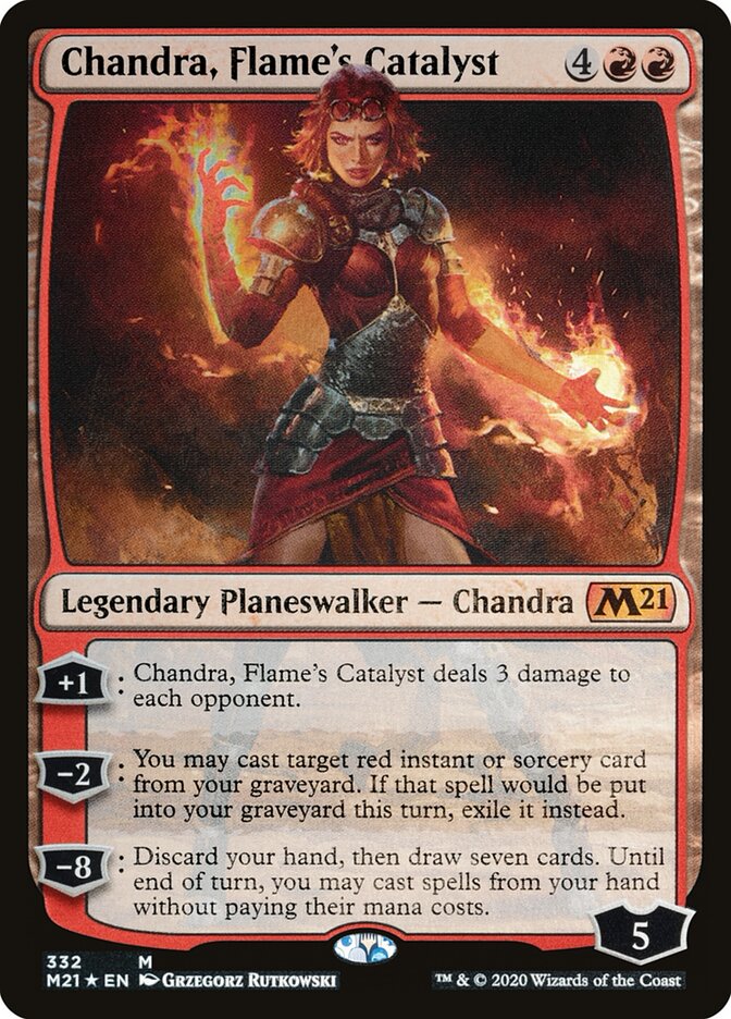 Chandra, Flame's Catalyst (332) - Core Set 2021 (M21)