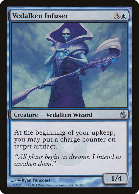 Vedalken Infuser (37) - Mirrodin Besieged (MBS)