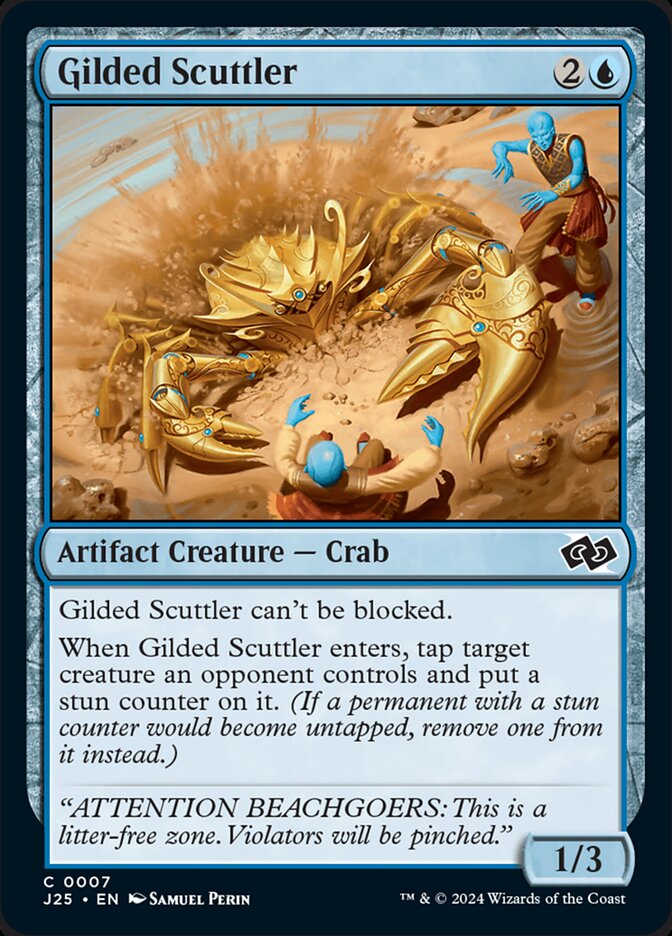 Gilded Scuttler (7) - Foundations Jumpstart (J25)