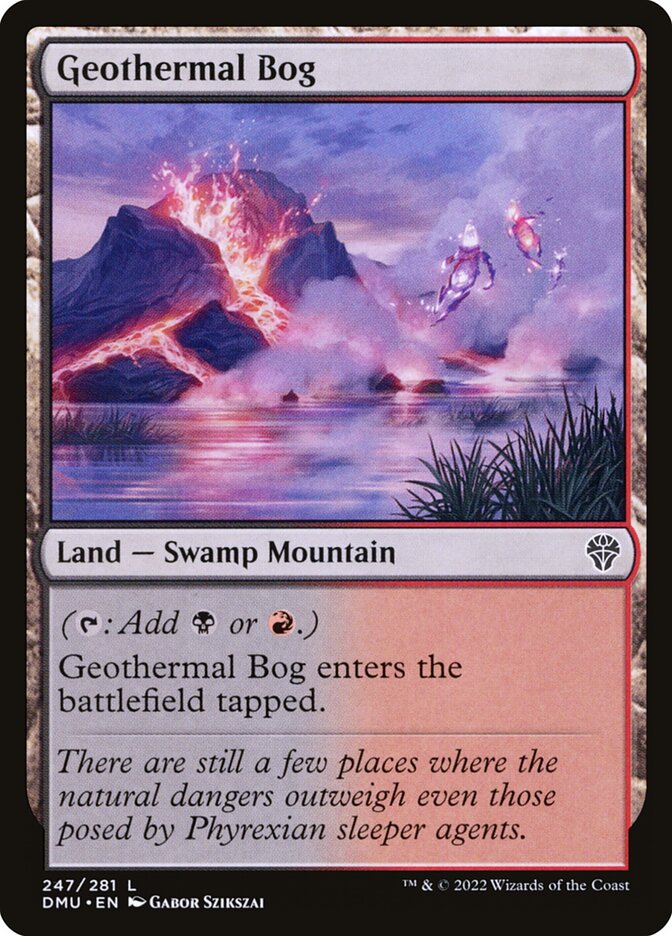 Geothermal Bog (247) - Dominaria United (DMU)