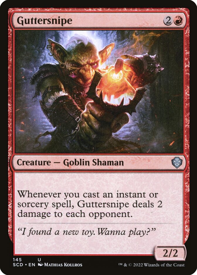 Guttersnipe (145) - Starter Commander Decks (SCD)