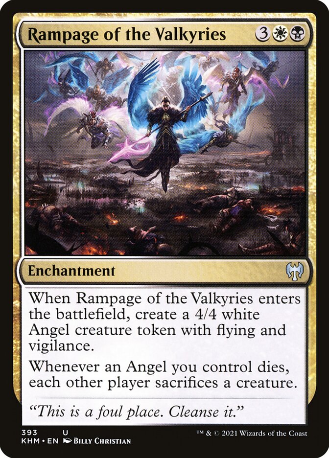 Rampage of the Valkyries (393) - Kaldheim (KHM)