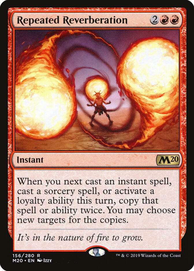 Repeated Reverberation (156) - Core Set 2020 (M20)