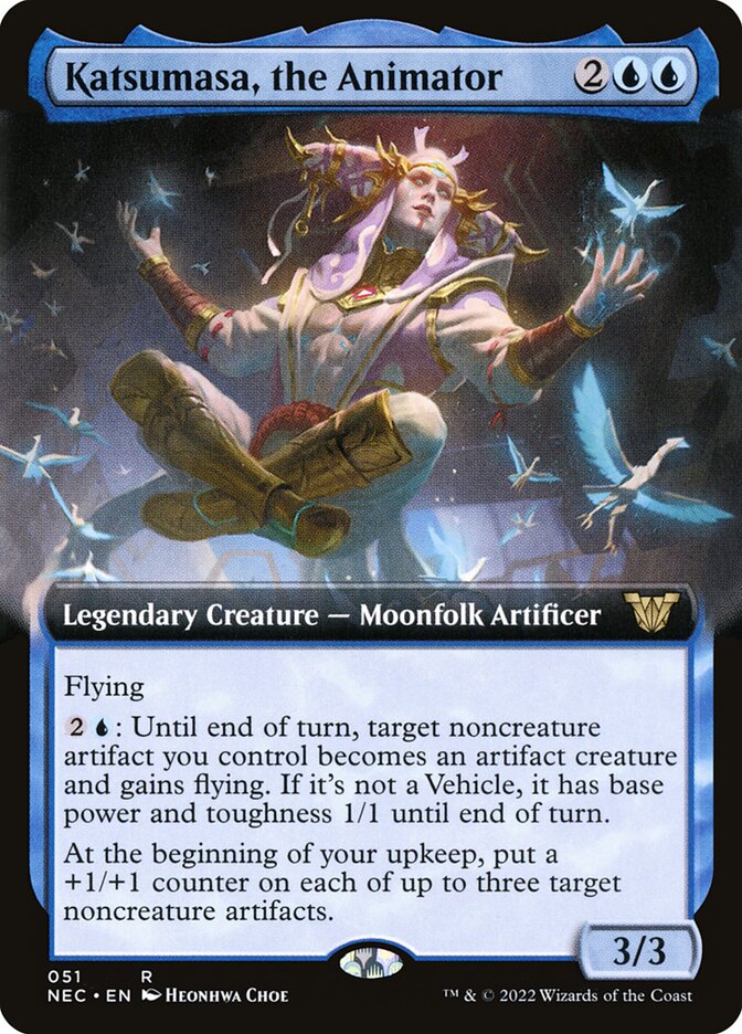 Katsumasa, the Animator (51) - Neon Dynasty Commander (NEC)