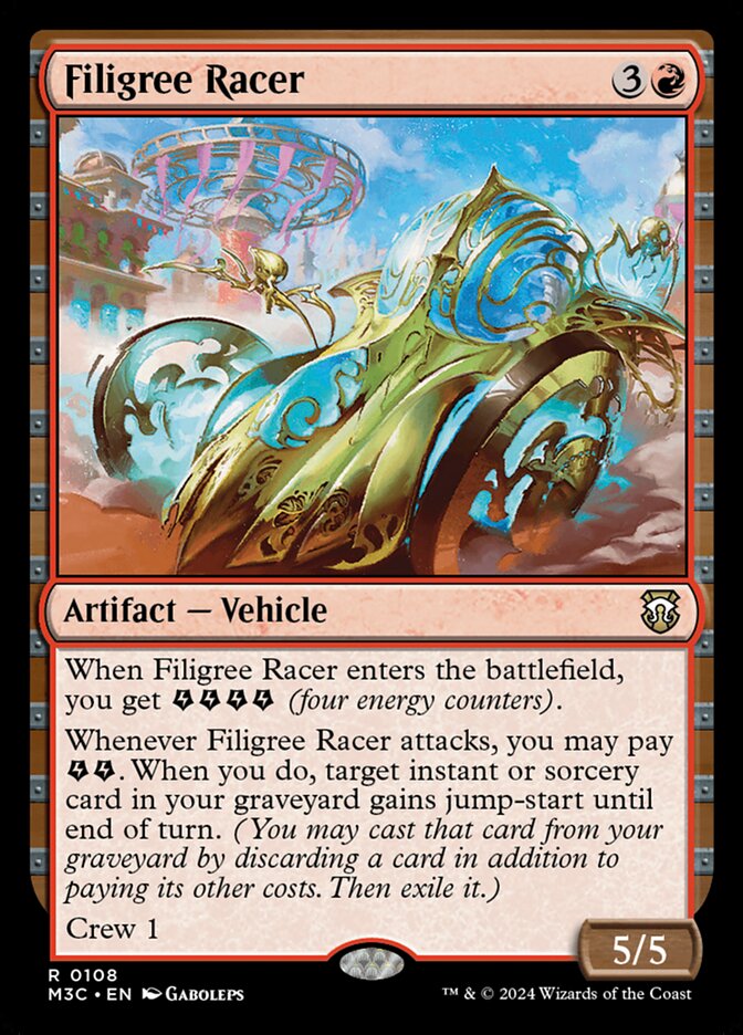 Filigree Racer - [Foil] Modern Horizons 3 Commander (M3C)
