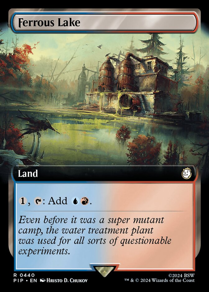 Ferrous Lake - [Foil, Extended Art] Fallout (PIP)