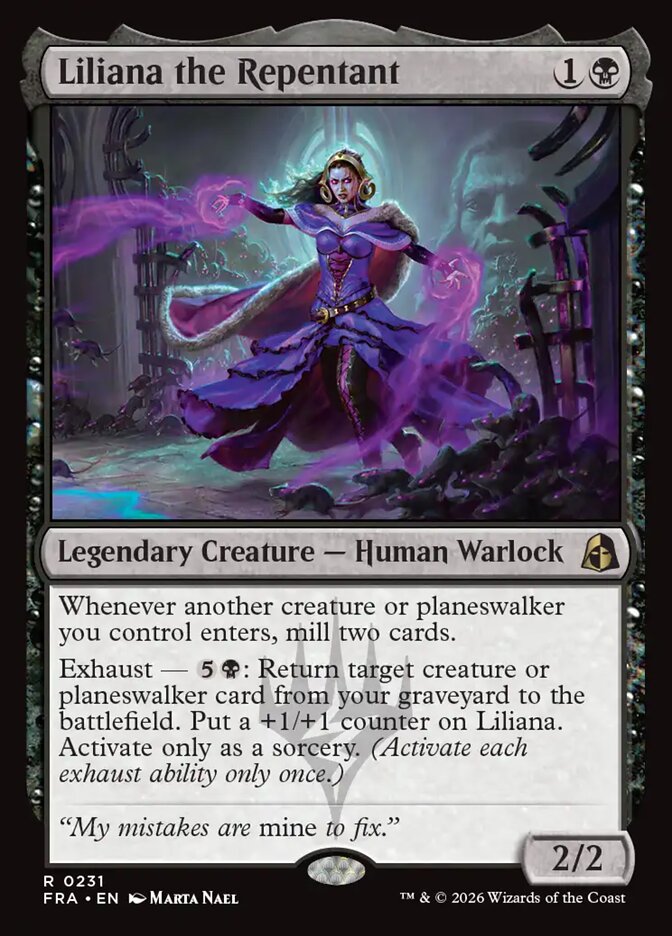 Liliana the Repentant (231) - Reality Fracture (FRA)