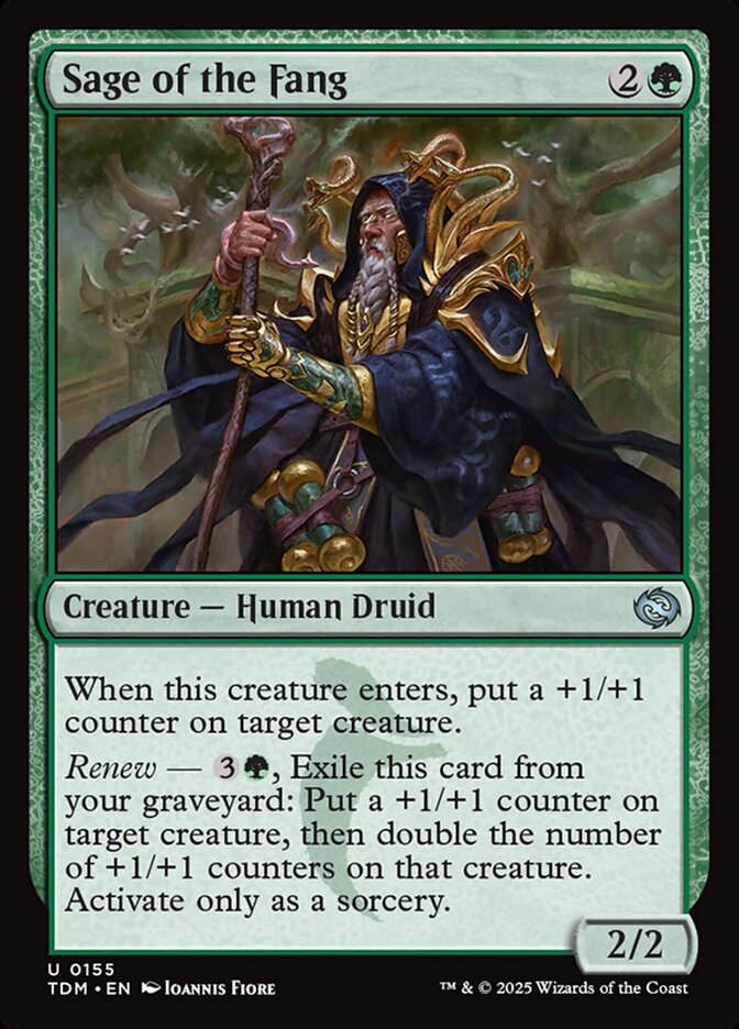 Sage of the Fang (155) - Tarkir: Dragonstorm (TDM)