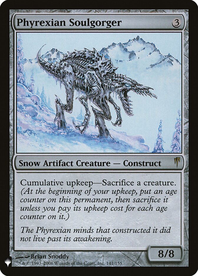 Phyrexian Soulgorger (CSP-141) - The List (PLST)