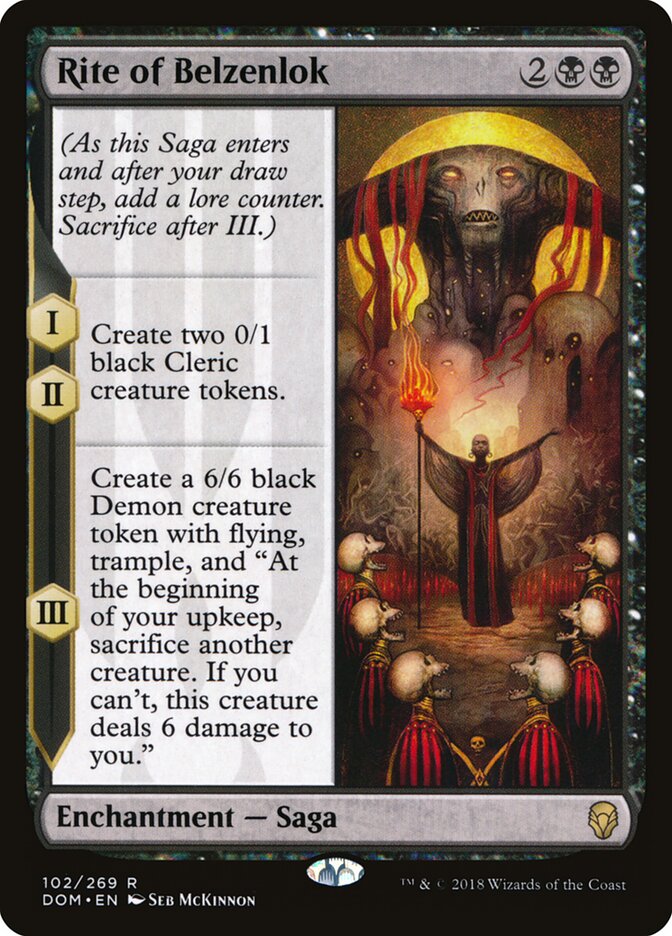 Rite of Belzenlok (102) - Dominaria (DOM)