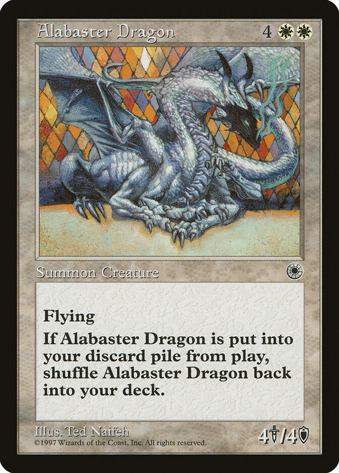 Alabaster Dragon (1) - Portal (POR)