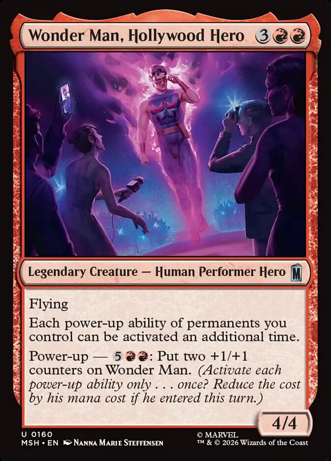 Wonder Man, Hollywood Hero (160) - Marvel Super Heroes (MSH)