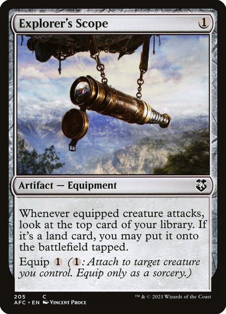 Explorer's Scope (205) - Forgotten Realms Commander (AFC)