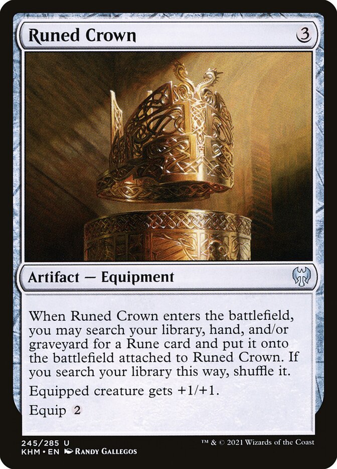 Runed Crown (245) - Kaldheim (KHM)