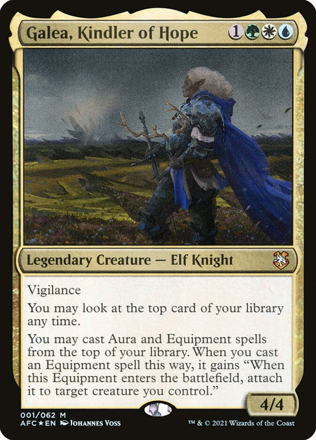Galea, Kindler of Hope (1) - Forgotten Realms Commander (AFC)