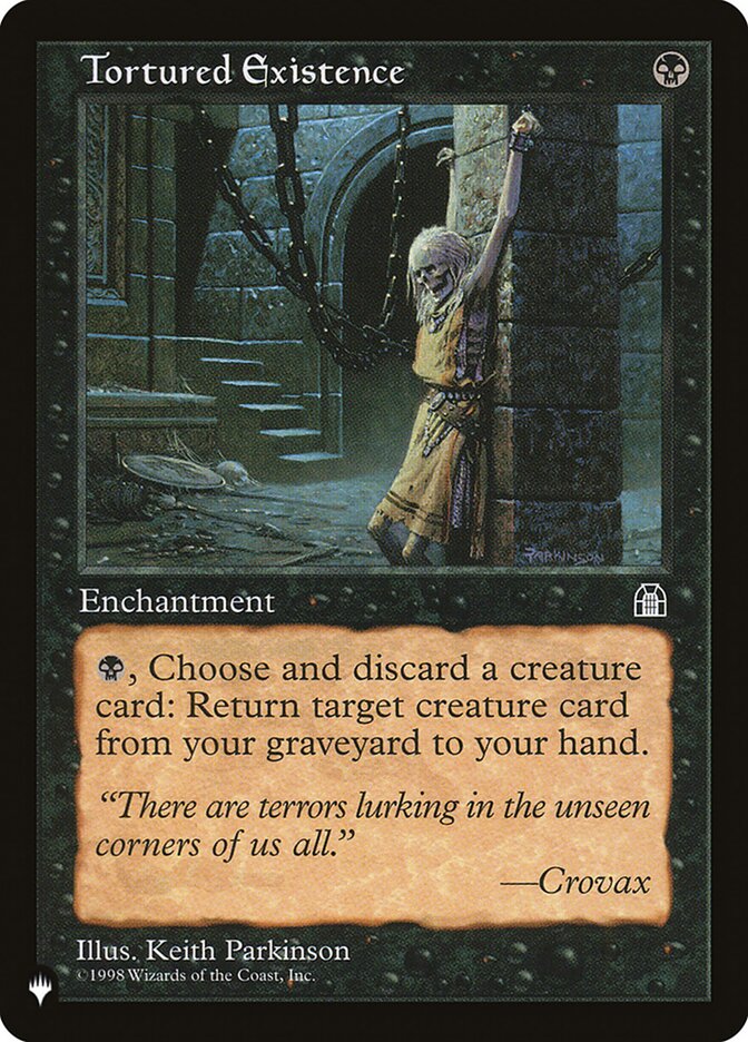 Tortured Existence (STH-74) - The List (PLST)
