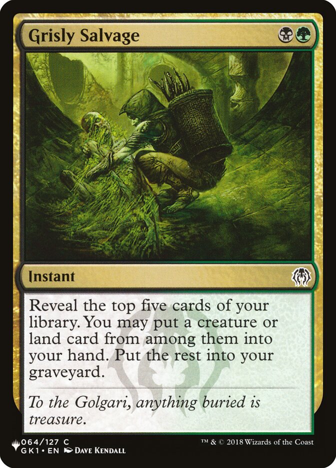 Grisly Salvage (GK1-64) - The List (PLST)