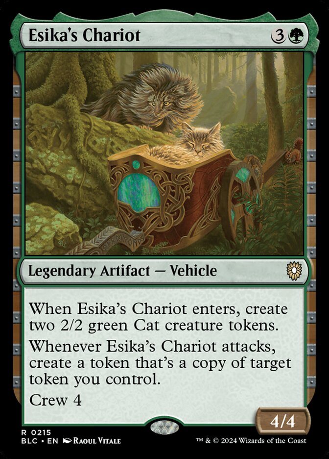 Esika's Chariot (215) - Bloomburrow Commander (BLC)