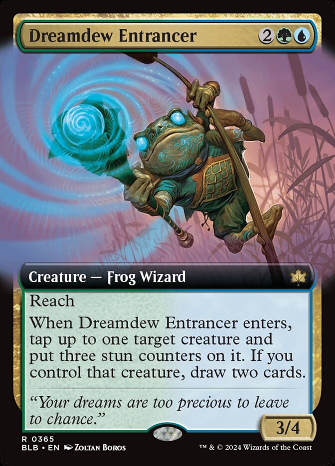 Dreamdew Entrancer - [Extended Art] Bloomburrow (BLB)